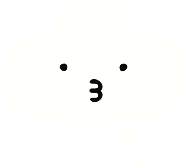 Bir insan tarafından çizilen düşünce baloncuğunun düz renkli retro karikatürü