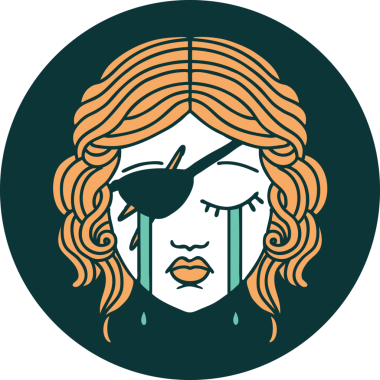 Bir insan tarafından çizilmiş ağlayan haylaz insan karakteri simgesi