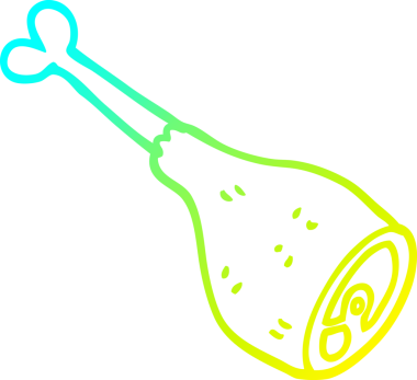 Bir insan tarafından çizilmiş bir et karikatürü çizimi.