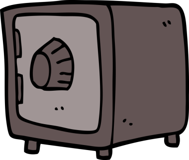 Bir insan tarafından çizilmiş karikatür kasası.