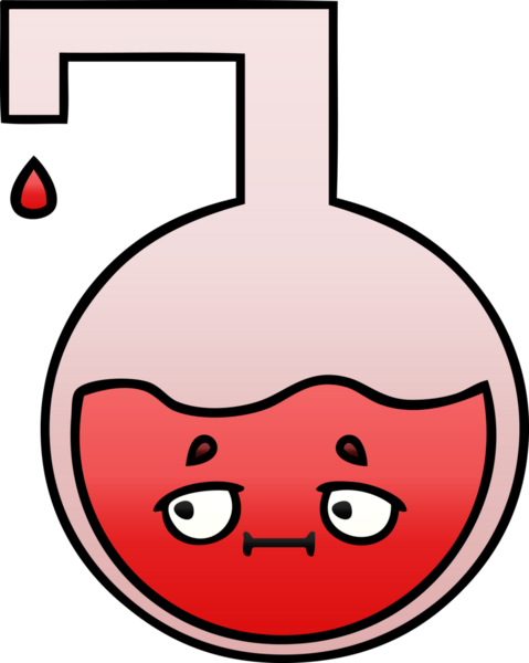 Bir insan tarafından çizilen bilimsel bir deneyin gölgelenmiş karikatürü.