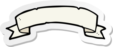 Bir insan tarafından çizilmiş çizgi film dövmeli parşömen afişi.