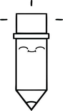 Bir insan tarafından çizilmiş bir kalem çizimi