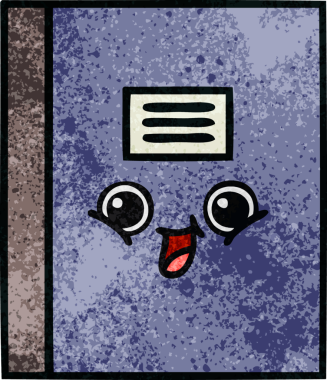 Bir insan tarafından çizilmiş bir defterin retro grunge desen karikatürü