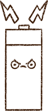 Bir insan tarafından çizilen Batarya Kömürü