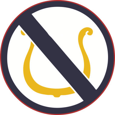 Bir insan tarafından çizilmiş düz renkli arpsız çizgi film.