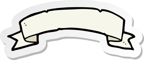 Bir insan tarafından çizilmiş çizgi film dövmeli parşömen afişi.