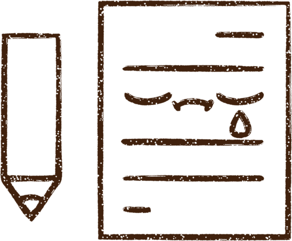 Bir insan tarafından çizilen hüzünlü Harf Kömürü