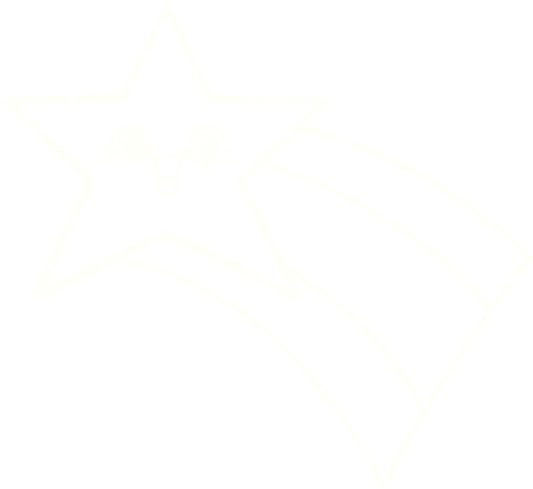 Bir insan tarafından çizilen Yıldız Tebeşiri