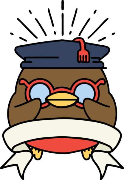 Bir insan tarafından çizilmiş dövmeli tomar afişi.