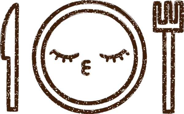 Bir insan tarafından çizilmiş yemek tabağı kömürü.