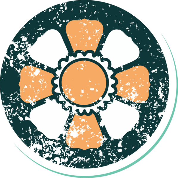 Bir insan tarafından elle çizilmiş bir resim