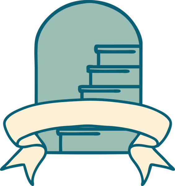 Geleneksel dövme, bir insan tarafından çizilen adımlara açılan kapı aralığı.