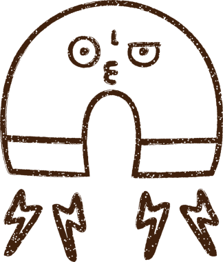 Bir insan tarafından çizilmiş mıknatıs kömürü