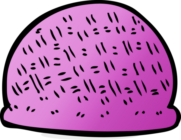 Bir insan tarafından çizilmiş çizgi film şapkası.