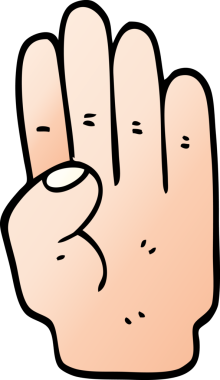 bir insan tarafından çizilmiş vektör gradyan çizim çizimi