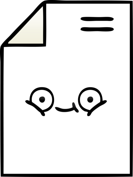 Bir insan tarafından çizilmiş kağıdın gölgeli karikatürü