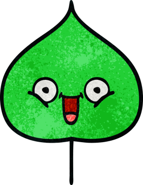 Bir insan tarafından çizilmiş dışavurumsal yaprağın grunge deseni.