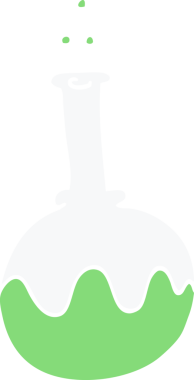 bir insan tarafından çizilmiş karalama bilim deneyi.