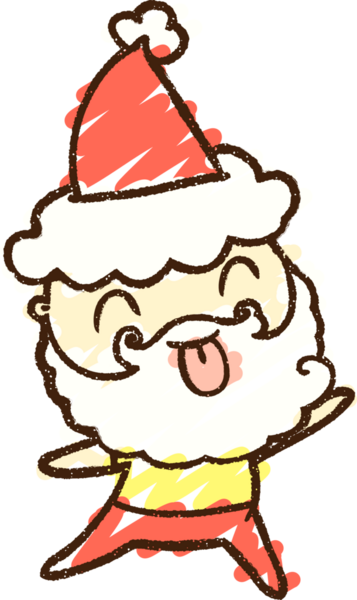 Bir insan tarafından çizilen Noel Adam Tebeşiri