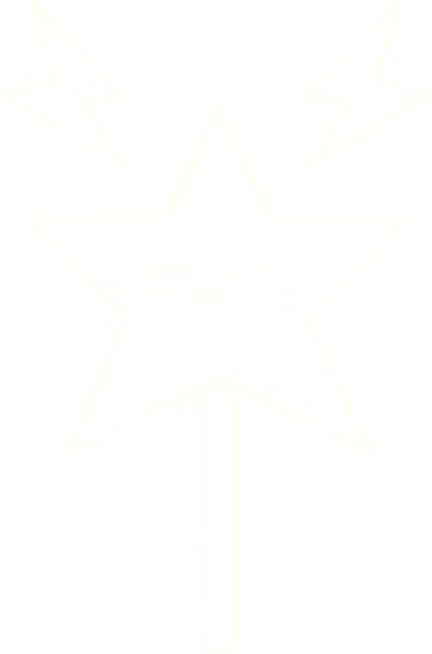 Bir insan tarafından çizilen sihirli değnek tebeşiri