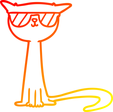 Bir insan tarafından çizilmiş karikatür çizimi.