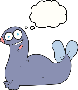 Bir insan tarafından çizilmiş serbest çizim balon karikatür mührü.