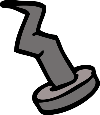 Bir insan tarafından çizilmiş karalama tırnağı.