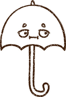 Bir insan tarafından çizilen Şemsiye Kömürü