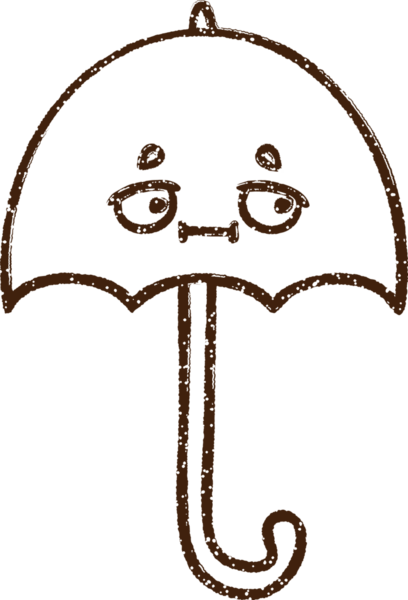 Bir insan tarafından çizilen Şemsiye Kömürü