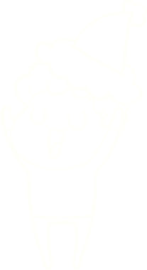 Bir insan tarafından çizilen Noel Adam Tebeşiri