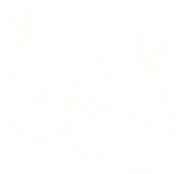 Bir insan tarafından çizilen meyve tebeşiri.