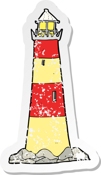 Bir insan tarafından çizilmiş bir çizgi film fenerinin gerilimli yapıştırması.