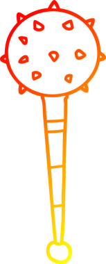 Bir insan tarafından çizilmiş bir ortaçağ çizgi çizimi.