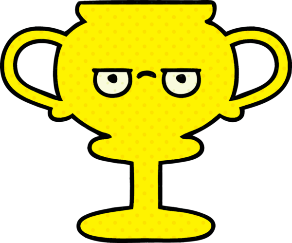 Bir insan tarafından çizilmiş bir kupanın çizgi romanı.