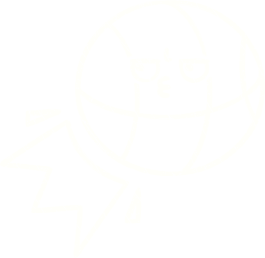 Bir insan tarafından çizilen Basket Topu Tebeşiri