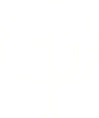 Bir insan tarafından çizilen Ağaç Tebeşiri