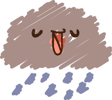 Bir insan tarafından çizilen Fırtına Bulutu Tebeşiri