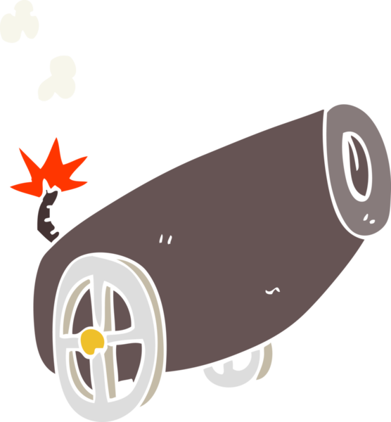 Bir insan tarafından çizilen topun düz renk çizimi