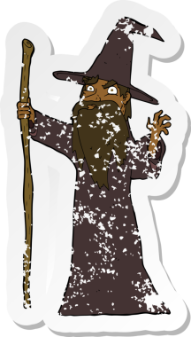 Bir insan tarafından çizilmiş ürkütücü bir çizgi filmin gerilimli yapıştırması.