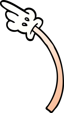 Bir insan tarafından çizilmiş karalama el hareketleri.