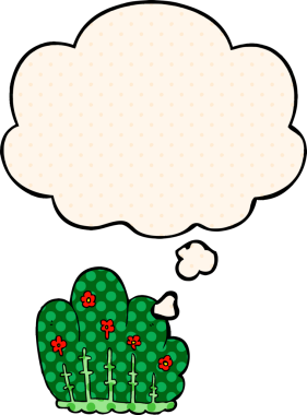 Çizgi roman tarzında bir insan tarafından çizilmiş düşünce baloncuklu çit