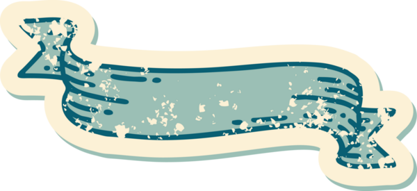 Bir insan tarafından çizilmiş bir pankartın sembolik dövmeli resmi