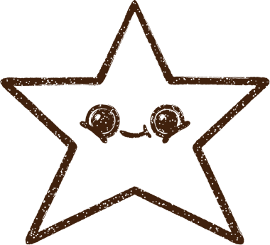 Bir insan tarafından çizilen Yıldız Kömürü Çizimi