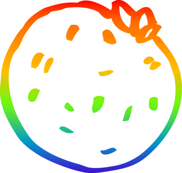 bir insan tarafından çizilmiş bir greyfurtun çizgi çizimi