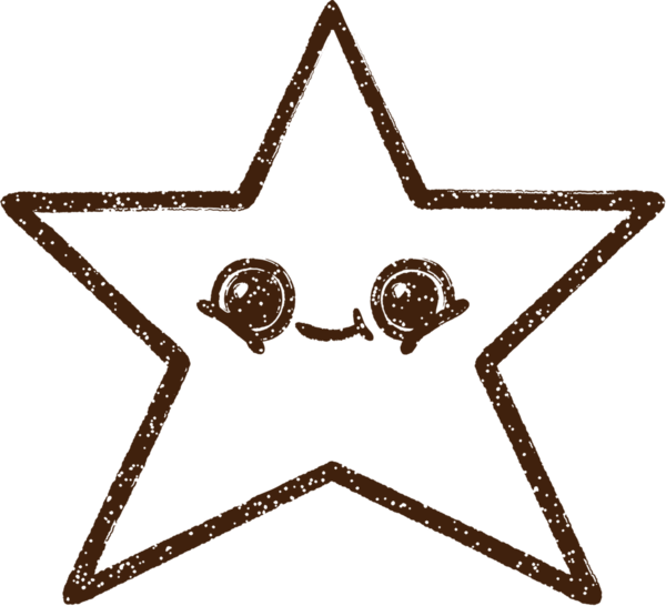 Bir insan tarafından çizilen Yıldız Kömürü Çizimi