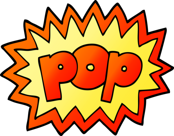 bir insan tarafından çizilmiş vektör gradyan çizim çizgi film pop sembolü