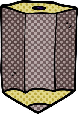 Bir insan tarafından çizilmiş karalama renkli kalem.