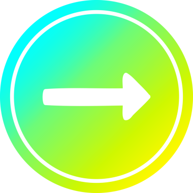 Bir insan tarafından çizilmiş havalı eğimli ok dairesel simgesini göstererek