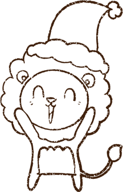 Bir insan tarafından çizilen Şenlikli Aslan Kömürü